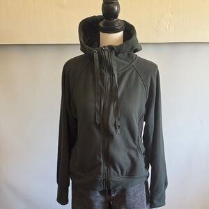Women's Green Hooded Jacket